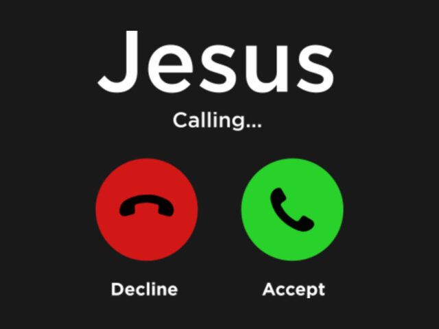 JESUS IS CALLING US